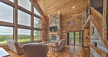 Galena Cabin w/ Wraparound Porch & Game Room!