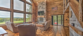 Galena Cabin w/ Wraparound Porch & Game Room!