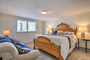 2 habitaciones, tabla de planchar con plancha y cunas gratuitas