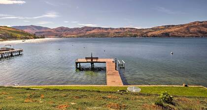 Waterfront Manson Cabin on Lake Chelan w/ Deck!