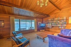 House (3 Bedrooms) | Interior - Waterfront Manson Cabin on Lake Chelan w/ Deck! (Manson)