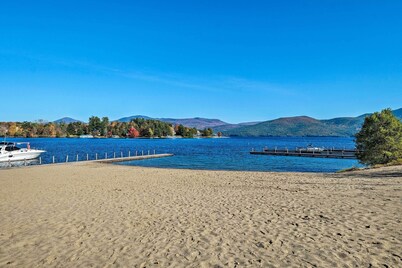 Bolton Landing Cottage w/ Deck, Walk to Beach!