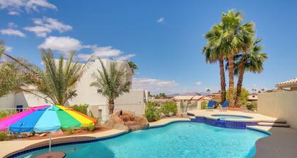 3 Mi to Lake Havasu: Luxe Home w/ Pool & Spa!