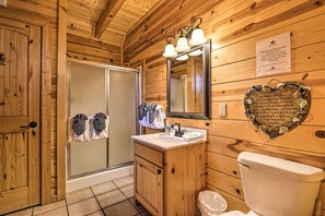 House (1 Bedroom) | Interior - Luxe Smoky Mountain Cabin: Indoor Pool & Fire Pit! (Sevierville)