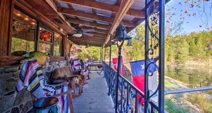 Riverfront Getaway w/ Treehouse, Fire Pit & Deck!