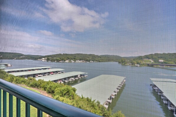 Apartment (3 Bedrooms) | Interior - Lakefront Balcony + Pool Access: Camdenton Condo (Camdenton)