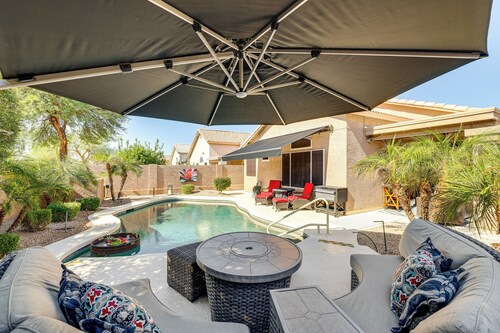 2 Mi to Westworld: Scottsdale Home w/ Heated Pool