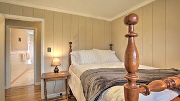 Rumah (3 Bedrooms) | 3 kamar tidur, ruang kerja ramah laptop, dan seprai linen