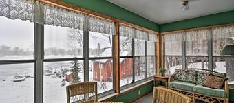 Waterfront Fond du Lac Home on Deneveu Lake!