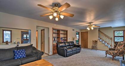 Waterfront Fond du Lac Home on Deneveu Lake!