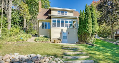 Waterfront Fond du Lac Home on Deneveu Lake!