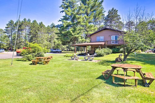 Simple Cranberry & Wine Farm Home w/ Fire Pit!
