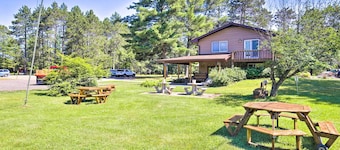 Simple Cranberry & Wine Farm Home w/ Fire Pit!