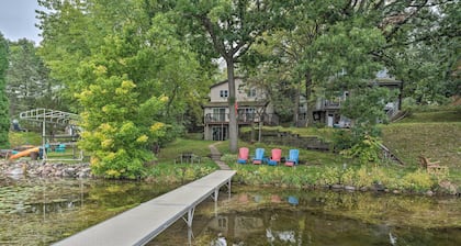 Spacious Lakehouse w/ Deck, Kayaks, & Dock!
