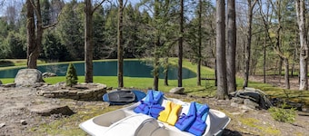 Catskill Getaway on 6 Acres With Swimming Pond!