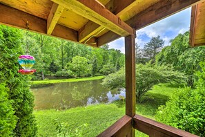 Property grounds - Serene Smoky Mountain Home w/ Grill & Patio! (Topton)