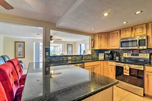 Interior - Walk to Gulf: Home w/ Boat Dock in Hudson! (Hudson)