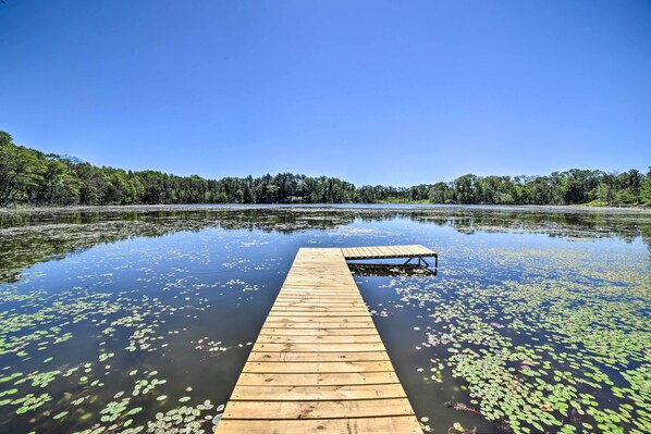 Cottage (3 Bedrooms) | Interior - Lakefront Wisconsin Cottage w/ Dock & Hot Tub! (Pound)