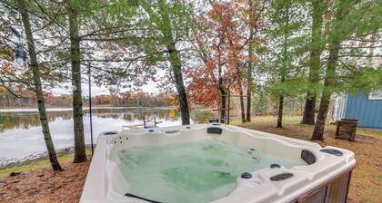Lakefront Wisconsin Cottage w/ Dock & Hot Tub!