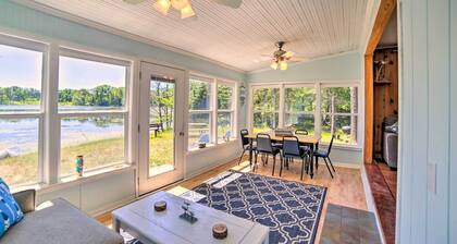 Lakefront Wisconsin Cottage w/ Dock & Hot Tub!