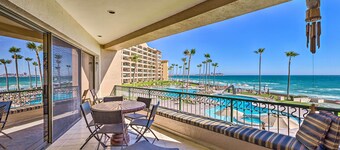 Walk to Beach: Oceanfront Rocky Point Condo