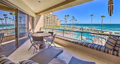 Walk to Beach: Oceanfront Rocky Point Condo
