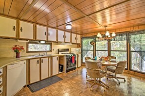 House (3 Bedrooms) | Interior - Cozy Retreat w/ Fire Pit < 1 Mi to Mille Lacs Lake (Garrison)