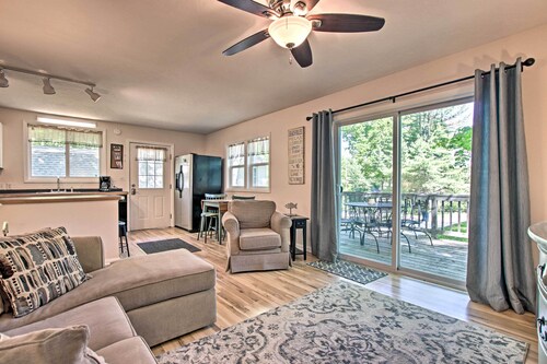 Ludington Cottage w/ Deck, Yard & Fire Pit!