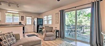 데크, 마당 & 화덕이 있는 루딩턴 코티지!