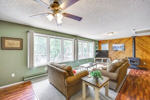 House (2 Bedrooms) | Interior - Treetop Hideaway w/ Lake Views + Fire Pit! (Higden)