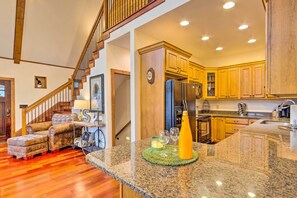 House (3 Bedrooms) | Interior - Mountain Cabin w/ Fire Pit, Walk to Golf & Fishing (Vilas)