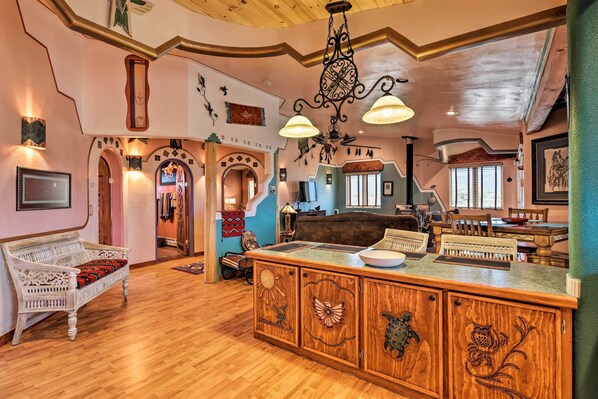 House (2 Bedrooms) | Interior - Private Retreat 17 Mi to Taos Ski Valley! (El Prado)