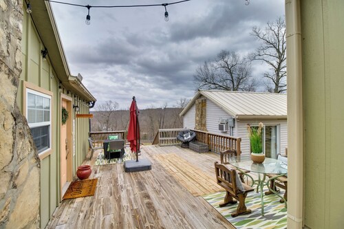 Mountain Home Cabin w/ Fire Pit < 1 Mi to Lake!