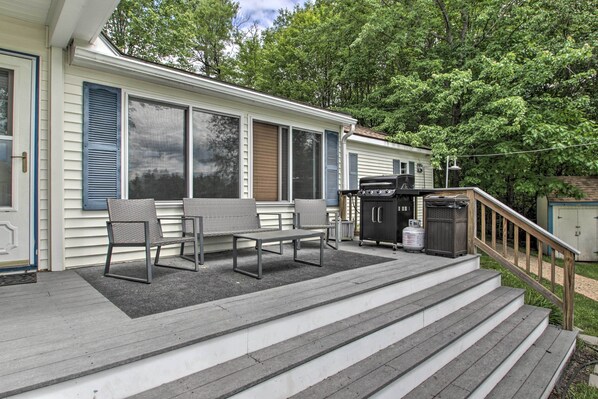 House (4 Bedrooms) | Interior - New Hampshire Home w/ Private Beach, Dock & Rafts! (Center Barnstead)