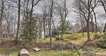 Cozy Balsam Lake Home: Deck, Private Dock + Kayaks