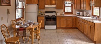 Cozy Balsam Lake Home: Deck, Private Dock + Kayaks