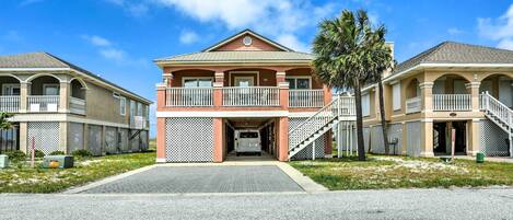 Façade de l’hébergement