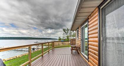 Dock & Fire Pit: Shamineau Lake Retreat!