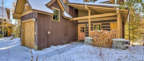 Fachada de la propiedad