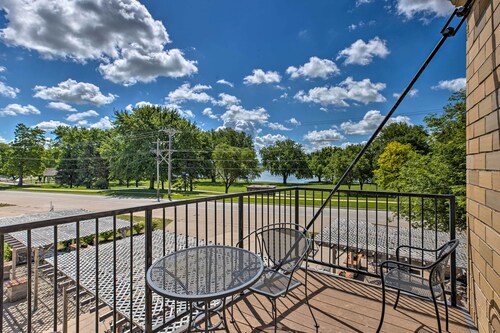 Downtown Yankton Apartment w/ Patio & River View!