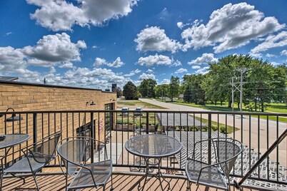 Downtown Yankton Apartment w/ Patio & River View!