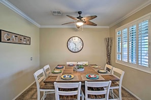 Interior - Game Room, Fenced Yard: Estrella Oasis in Goodyear (Goodyear)