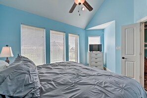 Apartemen (3 Bedrooms) | 3 kamar tidur, tempat tidur bayi gratis, dan seprai linen