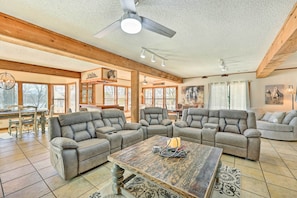 House (3 Bedrooms) | Interior - Private Pool: Lakefront Home in Hot Springs! (Hot Springs)