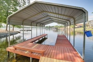 Interior - Private Pool: Lakefront Home in Hot Springs! (Hot Springs)