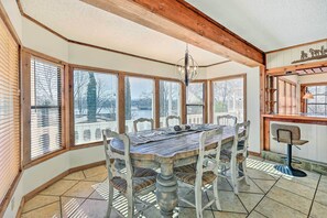 Interior - Private Pool: Lakefront Home in Hot Springs! (Hot Springs)