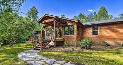 Rustic Sunset Escape on 67 Acres: Outdoor Kitchen