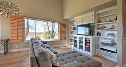 Picturesque Farmhouse on Working Almond Ranch