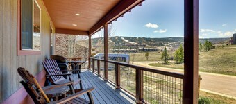 1 Mi to Granby Ranch: Mtn Home w/ Deck