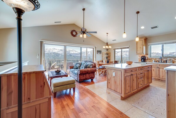 Interior - Furnished Deck + Gas Grill: South Lake Tahoe Home! (South Lake Tahoe)